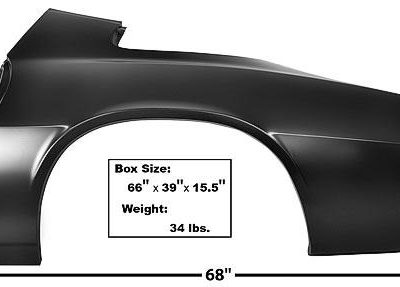 Quarter Panel Full LH 74-81