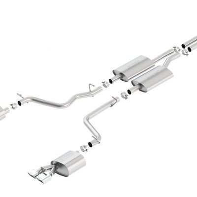 BORLA 2011-2014 Dodge Challenger V6 Cat-Back Exhaust System S-Type