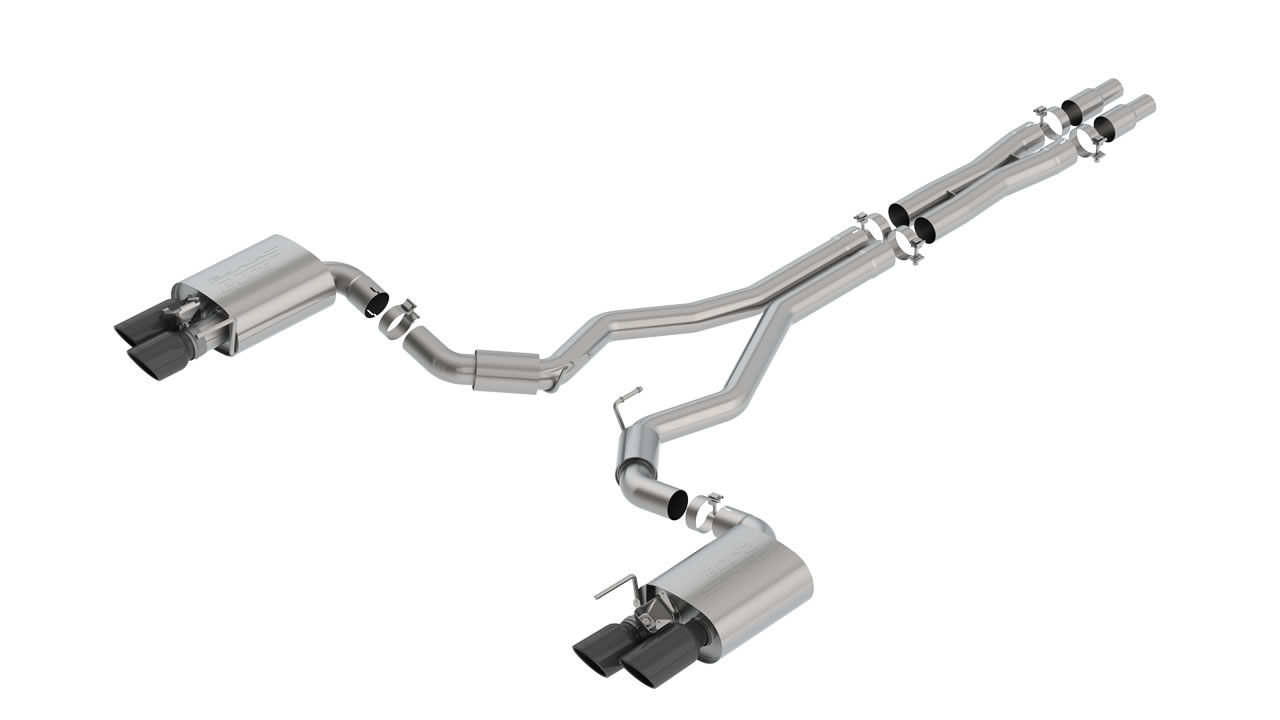 BORLA Ford Mustang GT S-Type Cat-Back Exhaust