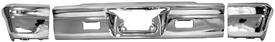 Bumper Rear 3 PCS 66