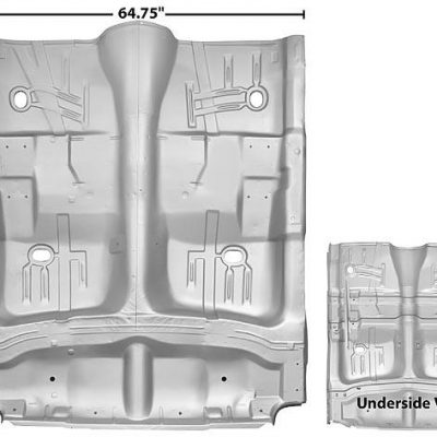 Floor Pan Complete 65-70