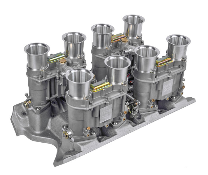 BORLA Ford 351C Eight Stack Kit Weber Style