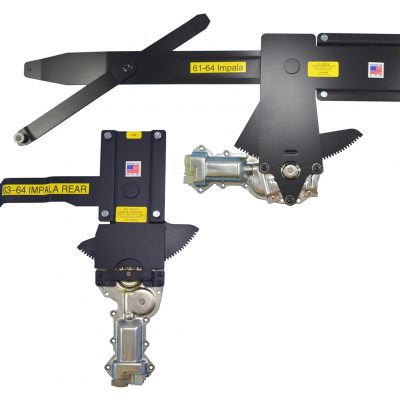 1963-1964 Impala 2DR HardTop/Coupe Front Doors & Rear Quarters (Regulators/Motors)