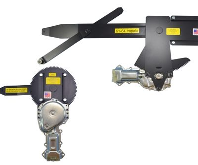 1963-1964 Impala 2DR Convertible Front Doors & Rear Quarters (Regulators/Motors)