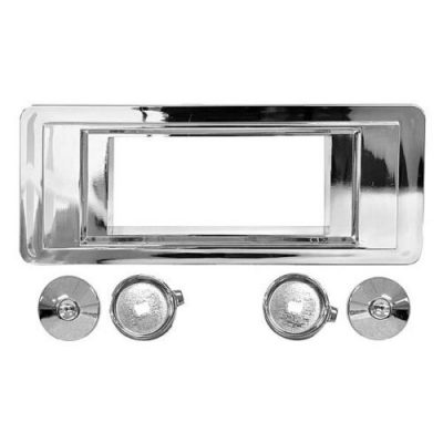 Radio Bezel & Knob Kit 55-56