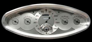 All American Six Gauge Oval Cluster