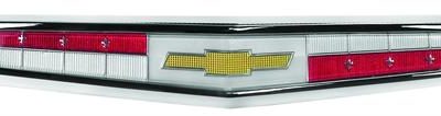 Emblem Trunk 62 W/Chrome Bezel