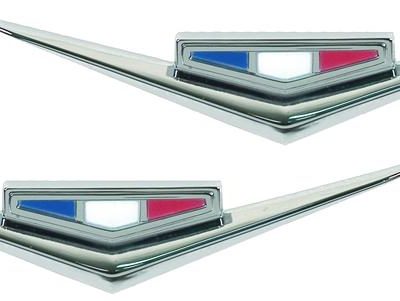 Emblem Front Fender V 62-63 283