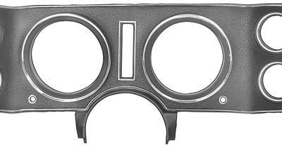 Dash Carrier Assembly 70-72 W/Chrome