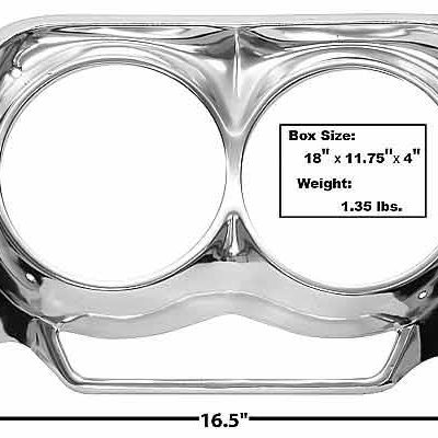 Headlamp Bezel RH 62