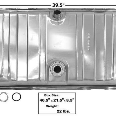 Gas Tank 67-68 Stainless