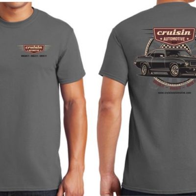 Men's Grey Camaro T-Shirt | Extra Large