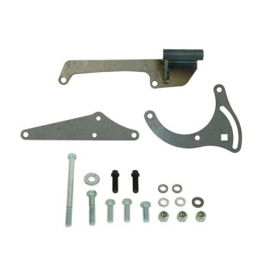 Steel-eez Small Block Chevrolet Compressor Only Bracket Kit, Short Pump with Headers (Passenger Side)