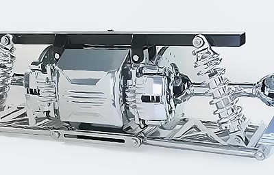 Kugel 9” Ford IRS With A-Arms, Rear Suspension