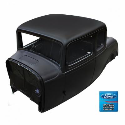 1932 Ford 5W Coupe Steel Body Shell With Solid Roof & Cowl Vent