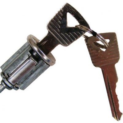 Ignition Switch Lock Cylinder & Keys- 1964-66 Mustang & 61-66 Ford Truck