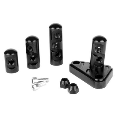 Lokar Bracket 98-99 LS1 3" Linkage Cam Double Stud