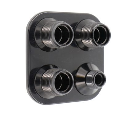 Streamline BLK 4Way Square