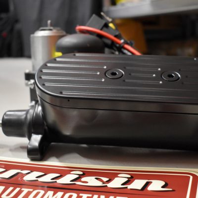 Cruisin Automotive Electric Brake System Firewall Mount 10-56-9 BLK