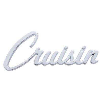 Chrome Die Cast Cruisin Emblem