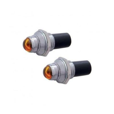 2 CD Mini Pilot Light - Amber