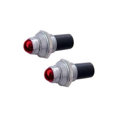 2 CD Mini Pilot Light - Red