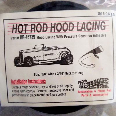 Shell Lacing Sponge Rubber