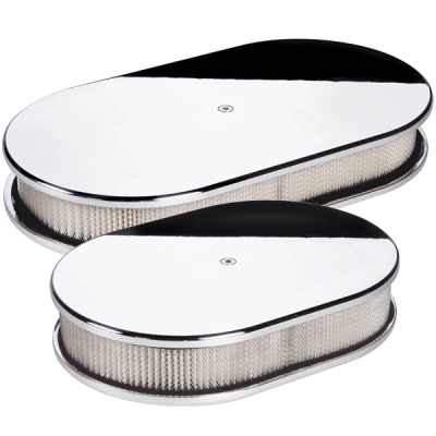 Small Oval Air Cleaner Plain