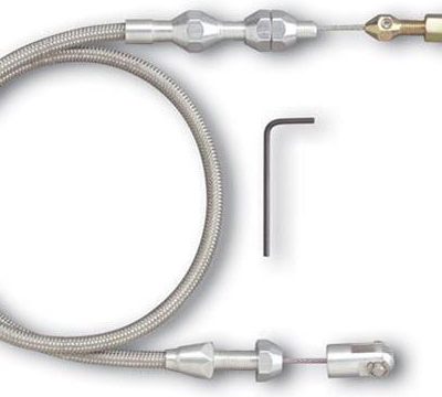 POLISHED HI-TECH THROTTLE CABL
