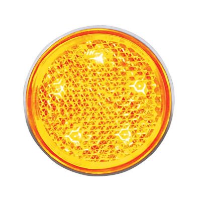 5 LED Amber Refl/w/Amber Refl